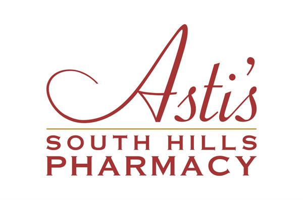 Asti's South Hills Pharmacy logo